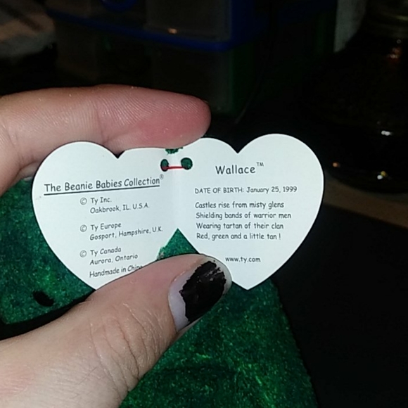 TY Beanie named Wallace - Picture 2 of 4